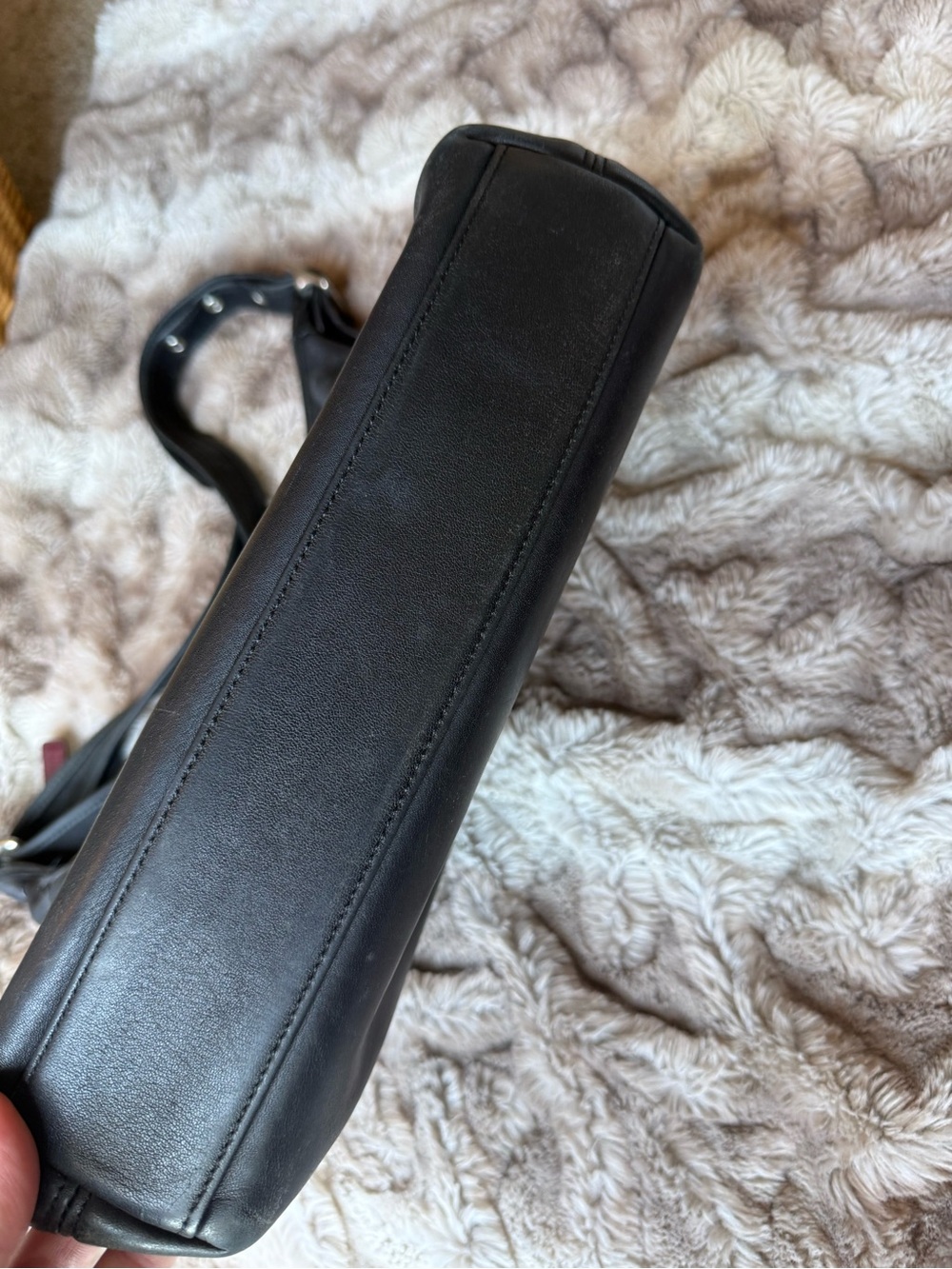 Coach Black Leather Shoulder Bag - Picture 14 of 14